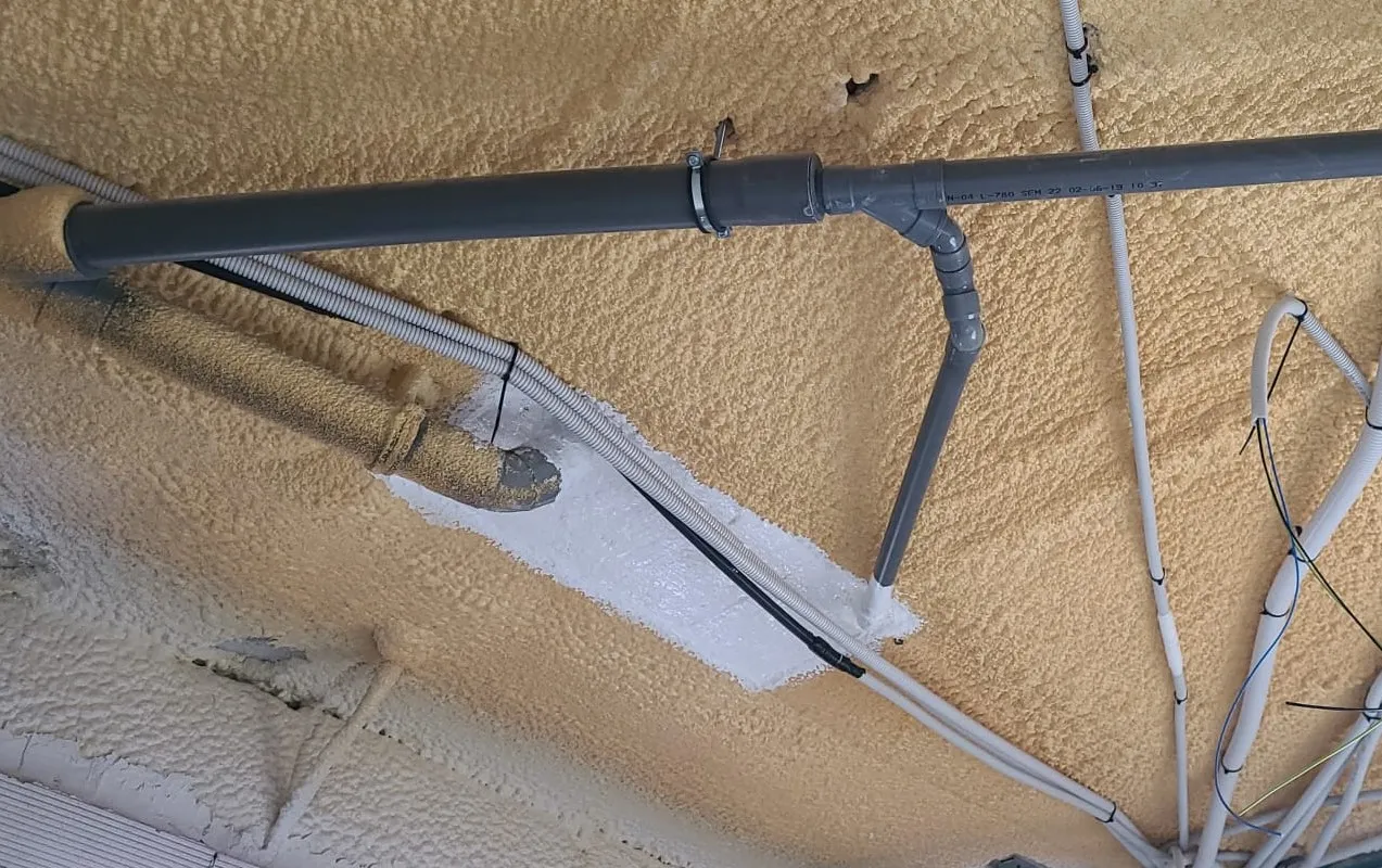 SELLADOS EI120 en paso de tuberías
