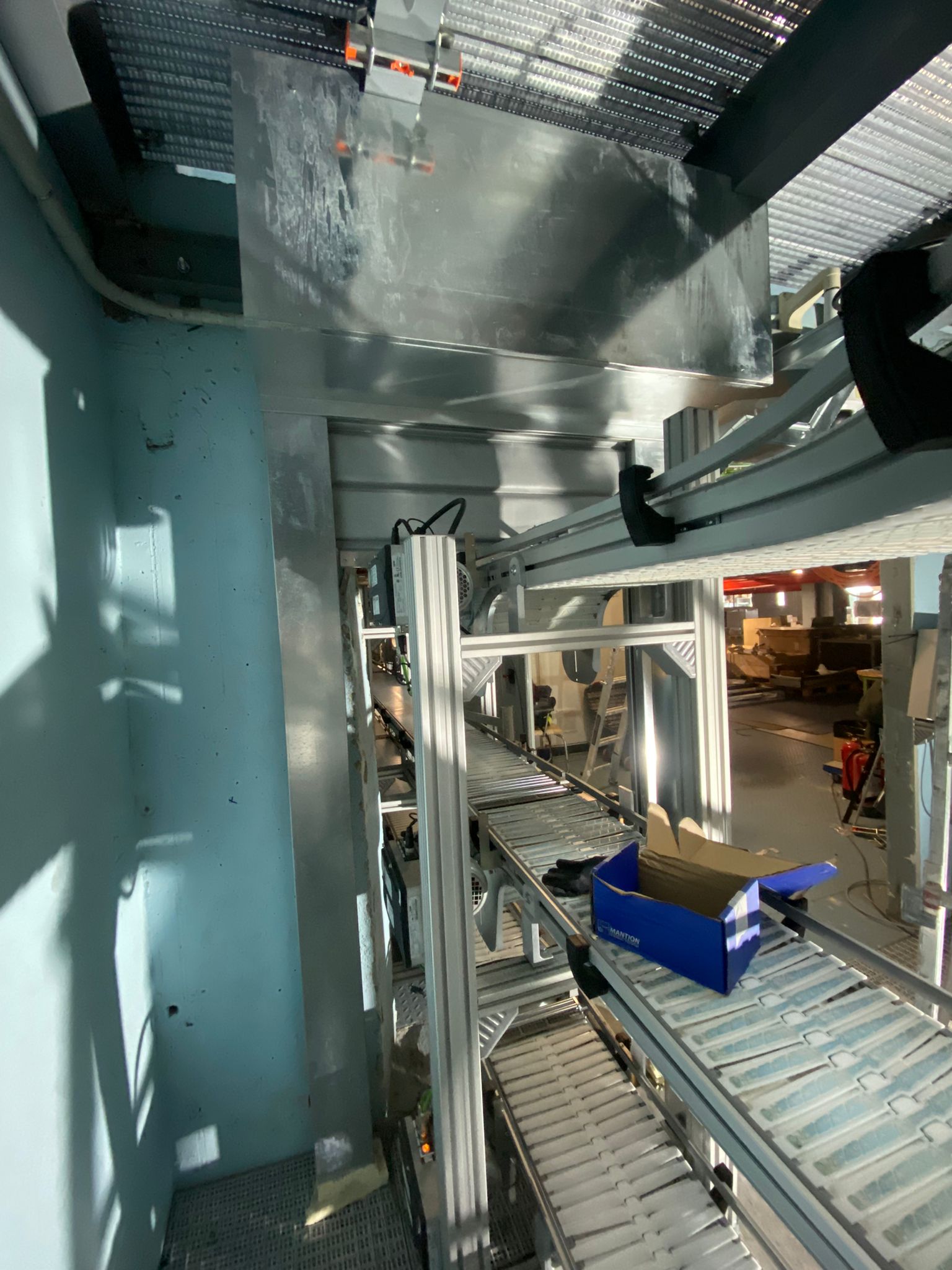 Cortinas Ei sin agua en cintas transportadoras<br />
