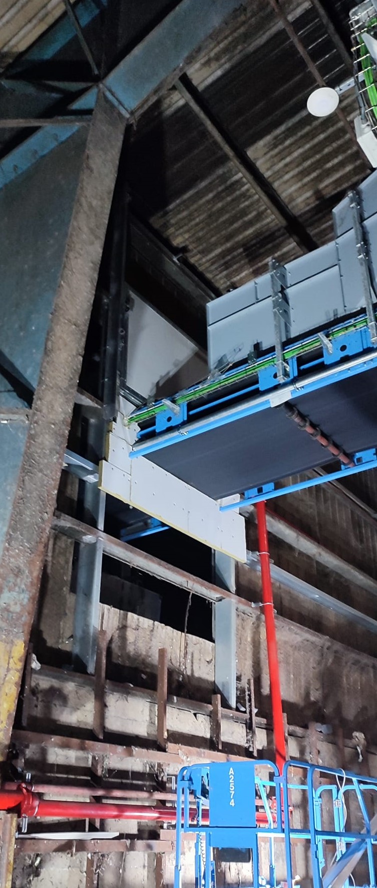 Sectorización de sistema transportador continuo